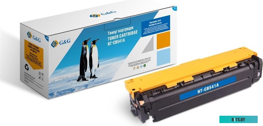 Картридж G&G GG-CB541A для HP CLJ CP1215/1515, голубой (1400 стр.) (CB541A)