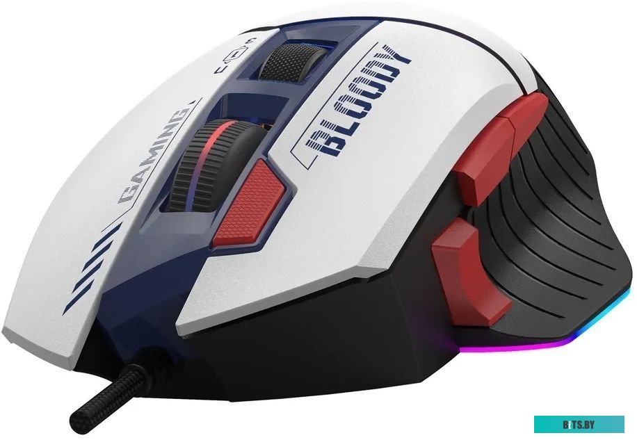 W95 MAX SPORTS NAVY Мышь A4Tech Bloody W95 Max Sports синий/белый оптическая (12000dpi) USB (10but)