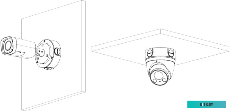 DH-PFA13G Монтажная коробка Dahua DH-PFA13G,  белый