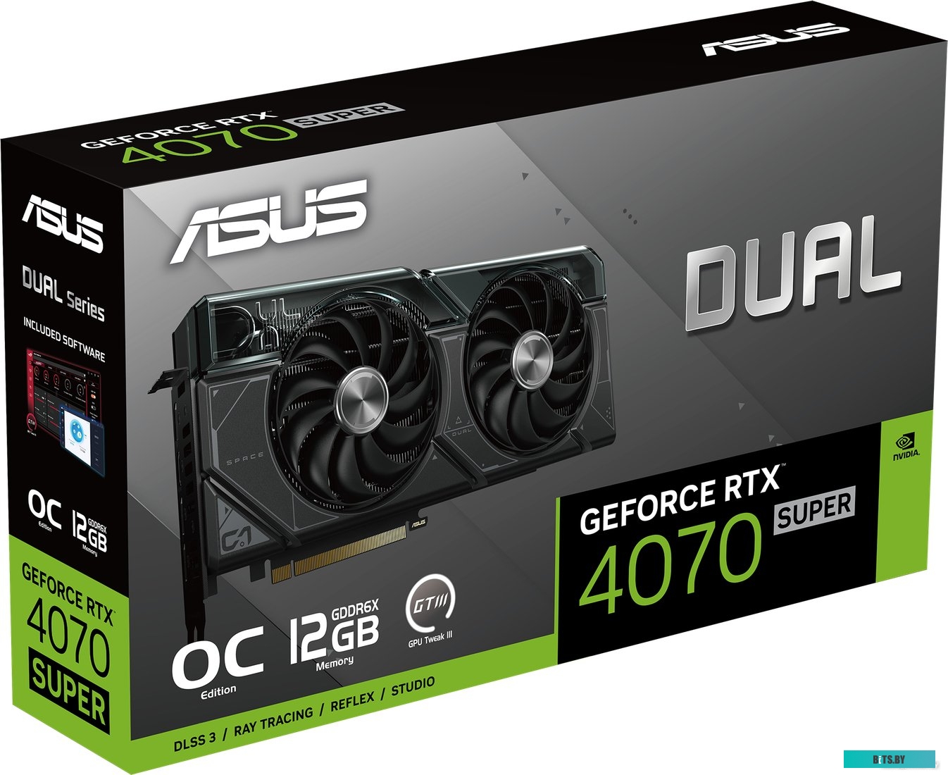 Видеокарта ASUS DUAL-RTX4070S-O12G 90YV0K82-M0NA00