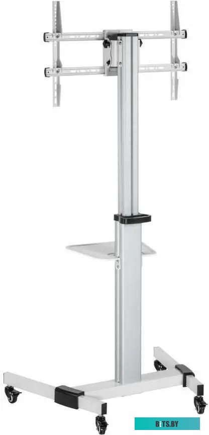 37-86 Подставка для телевизора Ultramounts UM307W белый 37"-86" макс.50кг напольный мобильный