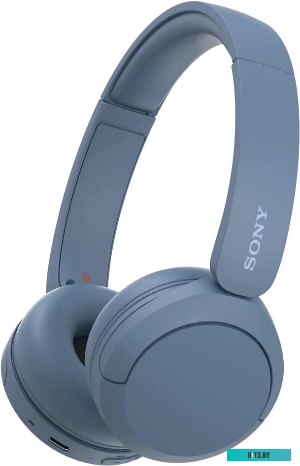 WH-CH520/L Наушники накладные Sony WH-CH520 синий беспроводные bluetooth оголовье (WH-CH520/L)