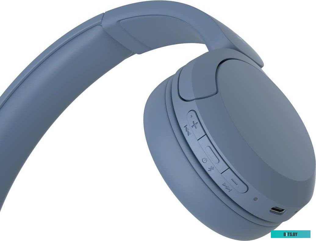 WH-CH520/L Наушники накладные Sony WH-CH520 синий беспроводные bluetooth оголовье (WH-CH520/L)