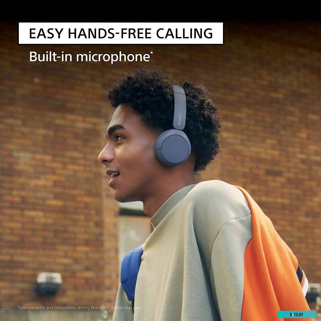 WH-CH520/L Наушники накладные Sony WH-CH520 синий беспроводные bluetooth оголовье (WH-CH520/L)
