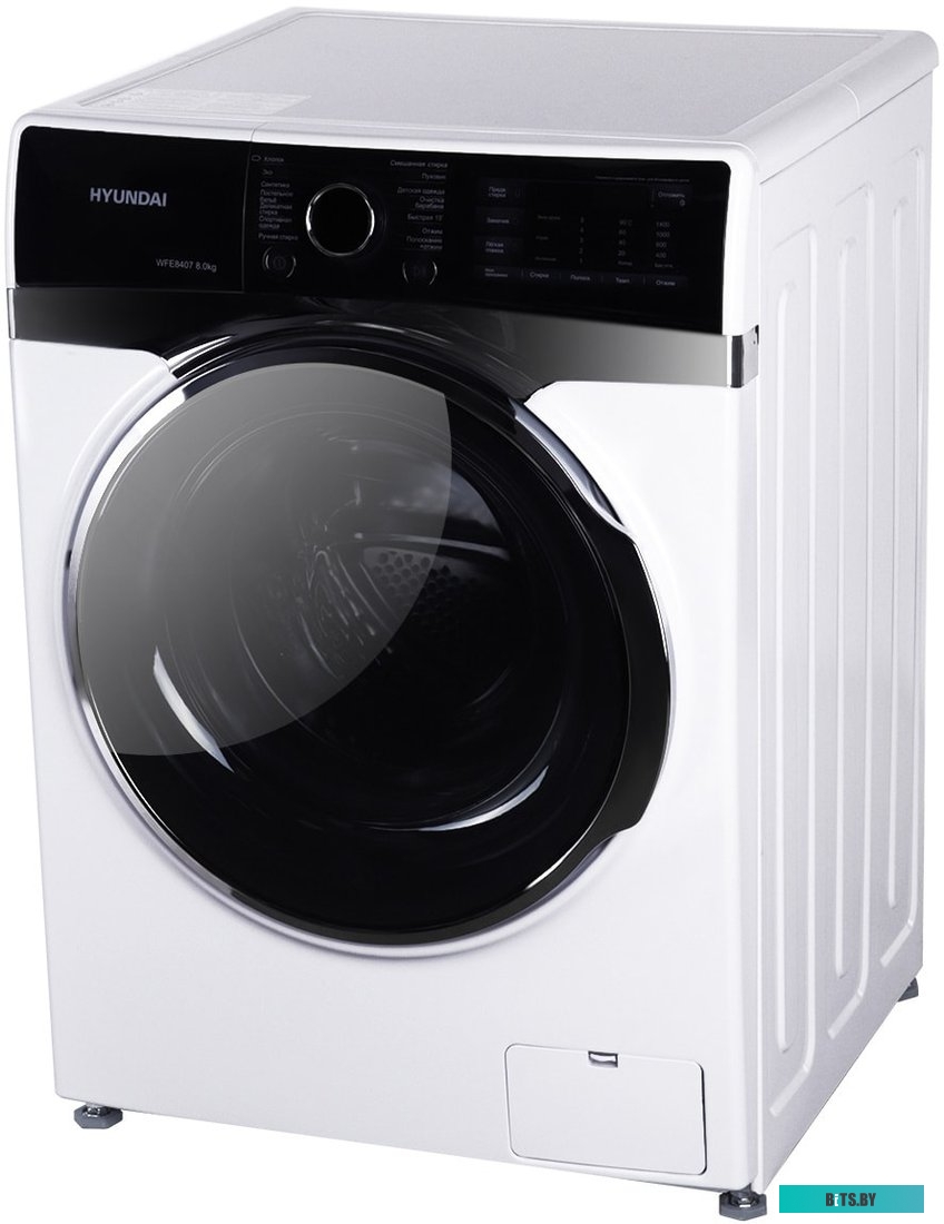 WFE8407 Стиральная машина Hyundai WFE8407 класс: A+++ загр.фронтальная макс.:8кг белый