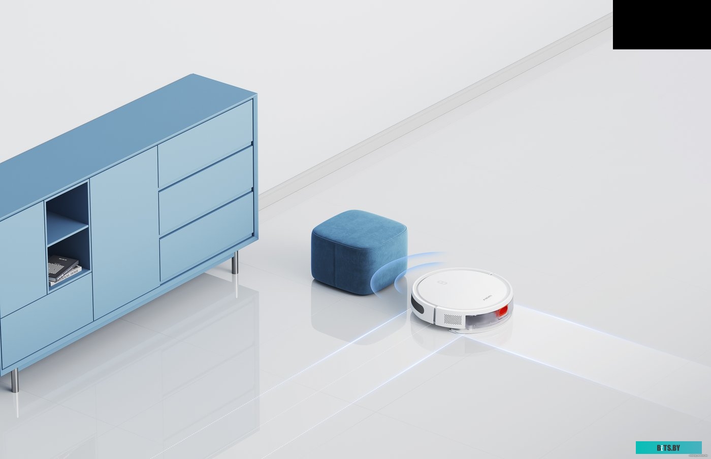 BHR6783EU Робот пылесос-моющий "Xiaomi" (BHR6783EU) Robot Vacuum E10 <White>