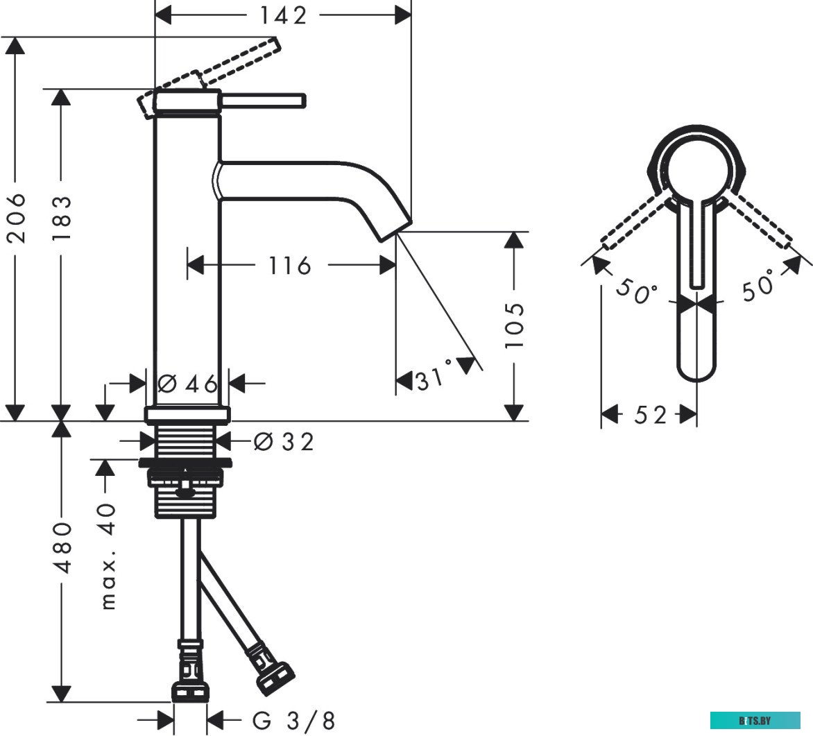 7323110002 Стиральная машина Beko WSPE6H616S, с фронтальной загрузкой, с паром, 6.5кг, 1200об/мин, инверторная