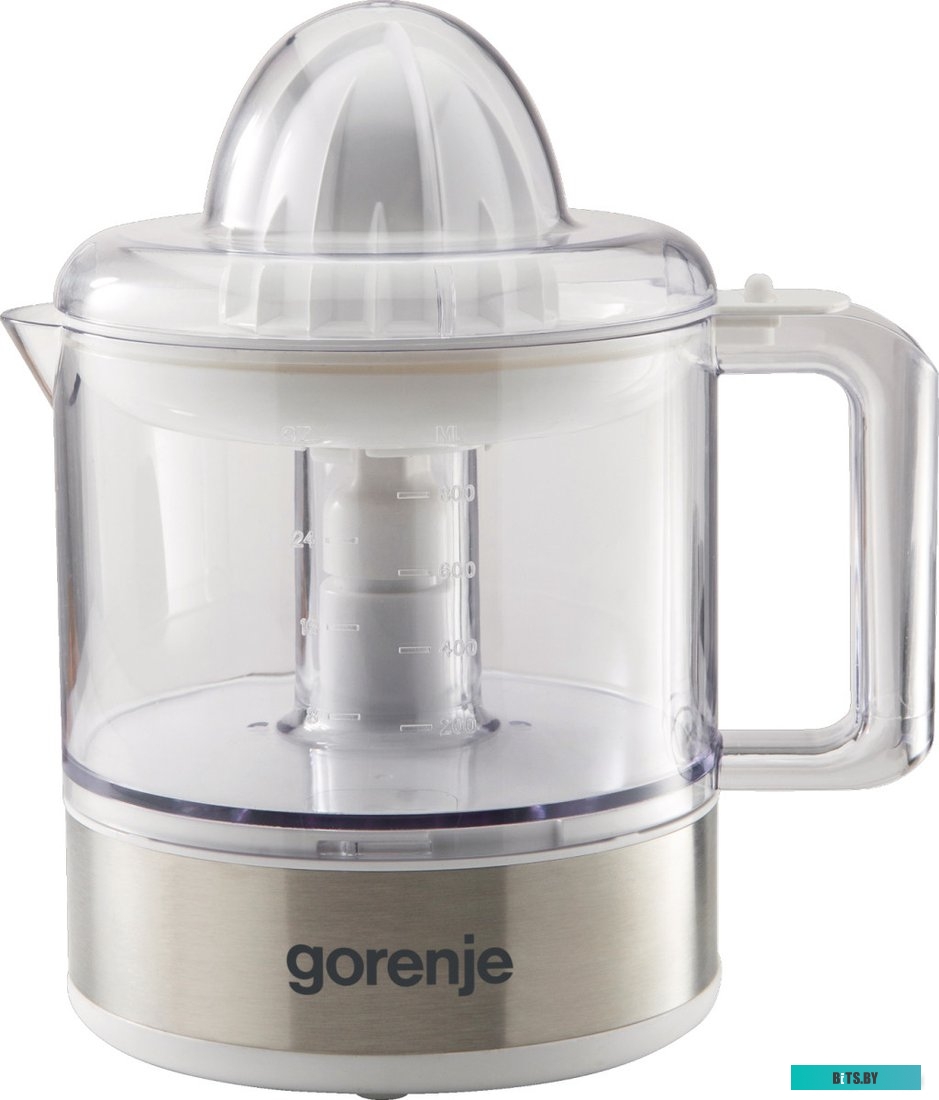 CJ30E Соковыжималка цитрусовая Gorenje CJ30E 30Вт рез.сок.:800мл. белый/серебристый