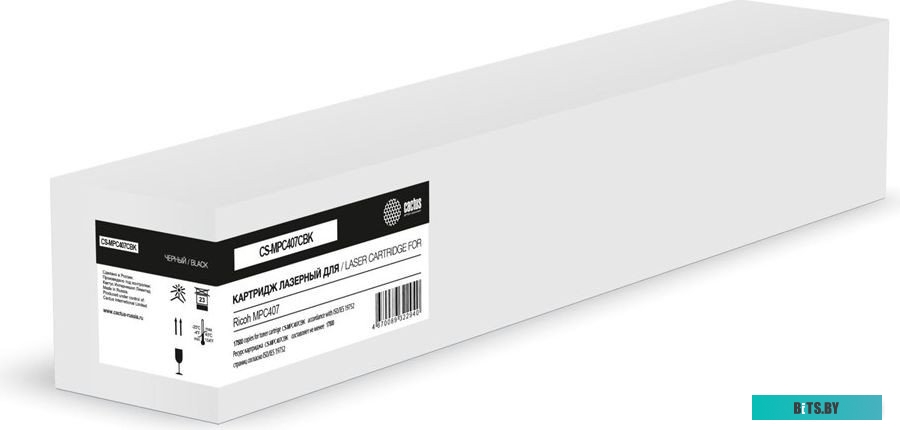 Картридж лазерный Cactus CS-MPC407CBK 842213