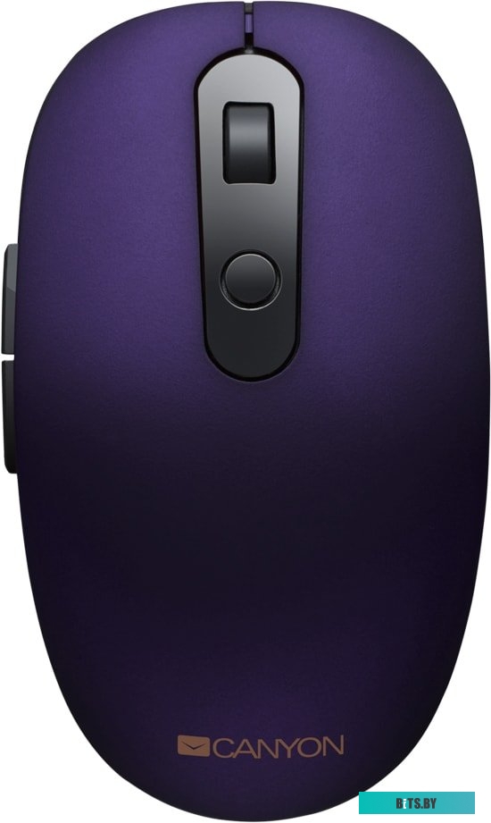 Мышь беспроводная Canyon MW-9, 1500dpi, Bluetooth/Wireless, Фиолетовый (Королевский пурпур) CNS-CMSW09V