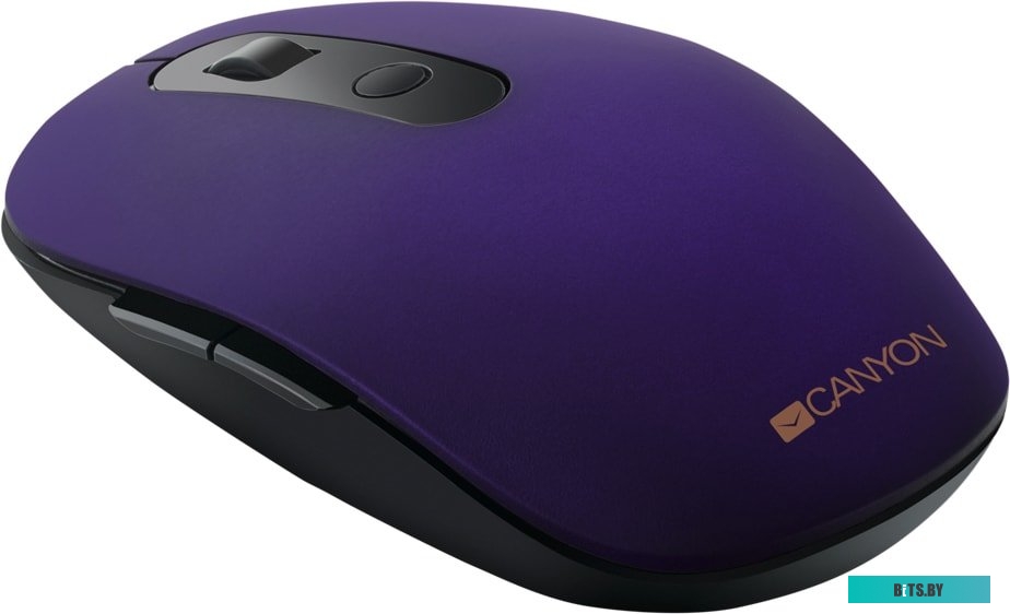 Мышь беспроводная Canyon MW-9, 1500dpi, Bluetooth/Wireless, Фиолетовый (Королевский пурпур) CNS-CMSW09V