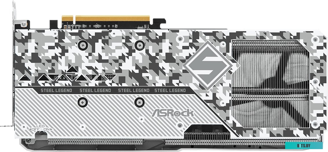 Видеокарта ASRock Radeon RX 7600 XT Steel Legend 16GB OC RX7600XT SL 16GO
