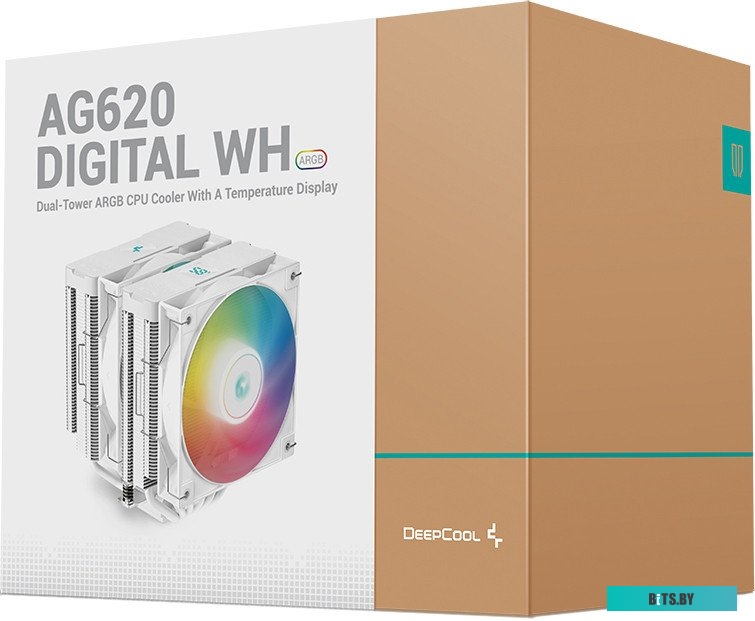 Кулер для процессора DeepCool AG620 Digital WH ARGB R-AG620-WHADMN-G-2