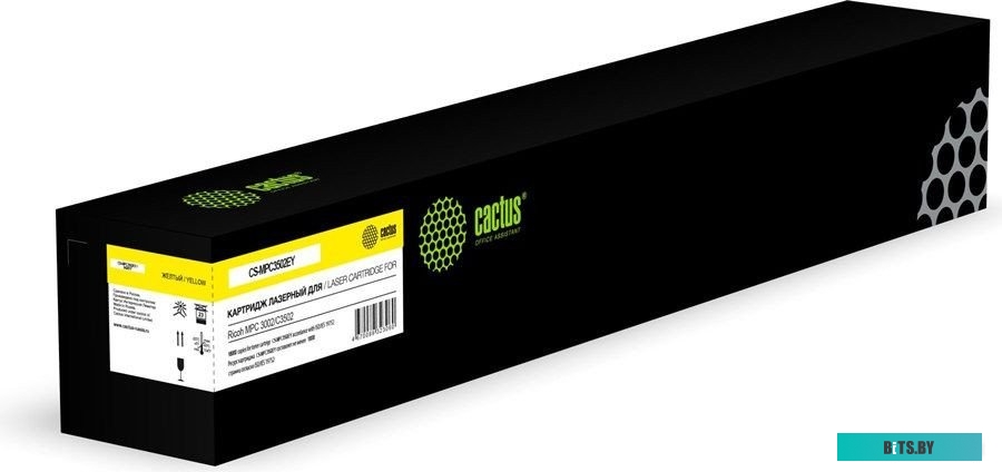 Картридж лазерный Cactus CS-MPC3502EY 842017.