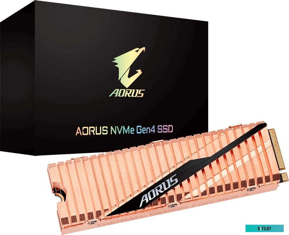 SSD Накопитель Gigabyte Aorus NVMe Gen4 500GB GP-ASM2NE6500GTTD