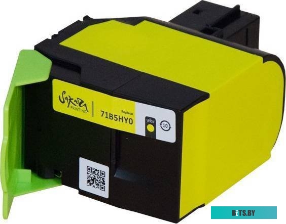SA71B5HY0 Картридж SAKURA 71B5HY0 для Lexmark CS417dn/ CS517de/ CX417de/ CX517de, желтый, 3500 к.