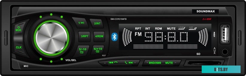 USB-магнитола Soundmax SM-CCR3184FB (24 В)