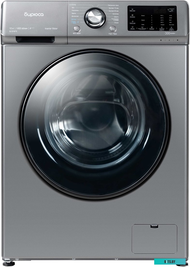 WM-SL1014/15 M Стиральная машина Бирюса WM-SL1014/15 M класс: A+++ загр.фронтальная макс.:10кг серебристый