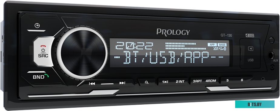 PRGT130 Автомагнитола Prology GT-130 1DIN 4x55Вт v4.2 ПДУ (PRGT130)
