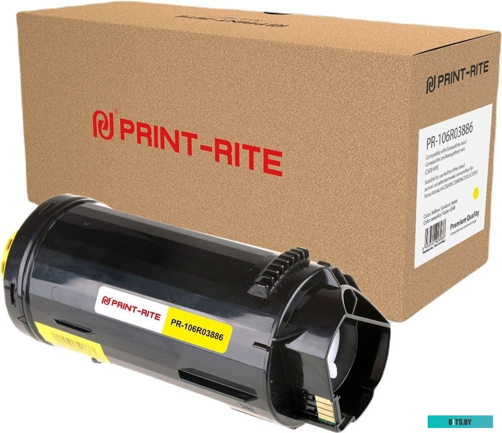 Картридж Print-Rite TFX721YPRJ PR-106R03886