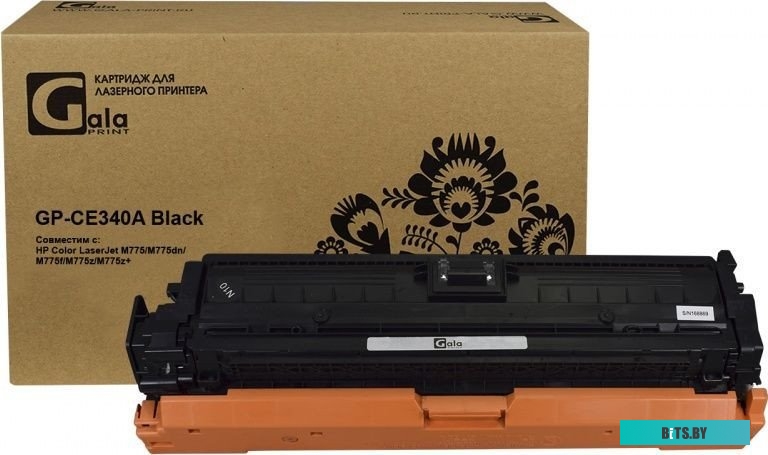 FP-CE340A Картридж F+ imaging, черный, 13 500 страниц, для HP моделей Color LJ M775dn/M775f/M775z (аналог CE340A), FP-CE340A