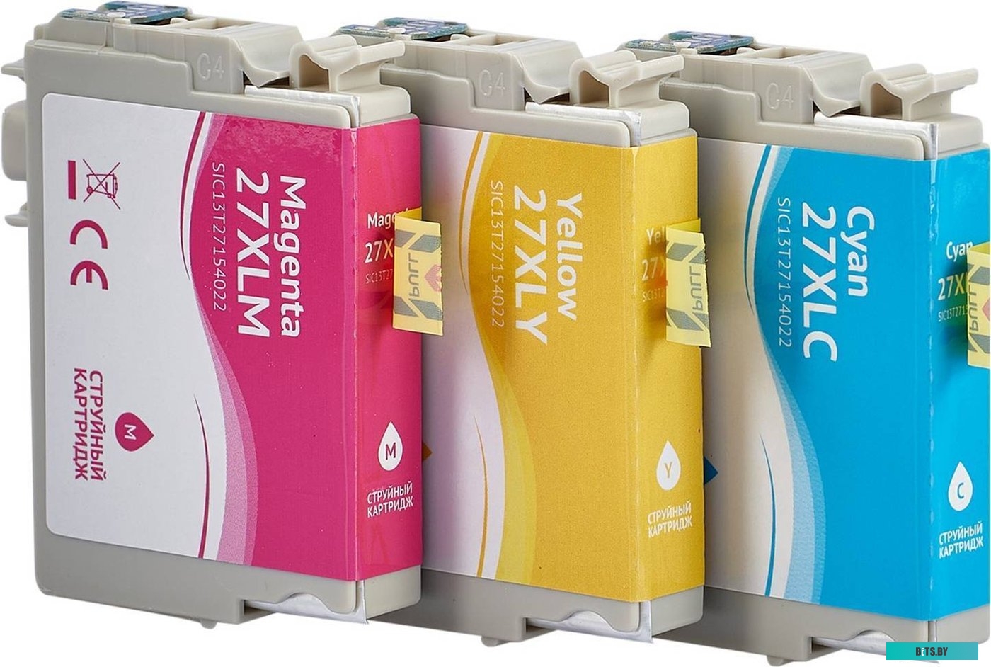 Струйный картридж Sakura 27XL Cyan SIC13T27124022