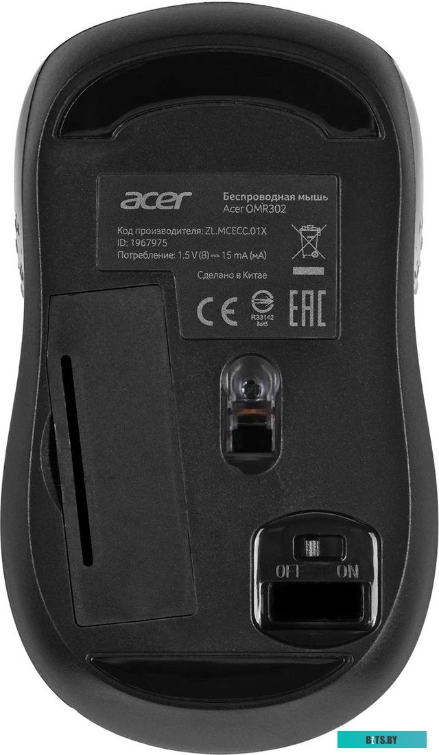 Мышь Acer OMR302 ZL.MCECC.01X