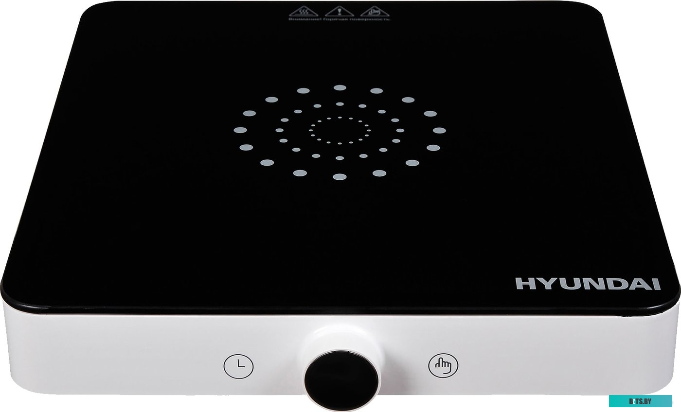 HYC-0105 Плита Индукционная Hyundai HYC-0105 белый стеклокерамика (настольная)