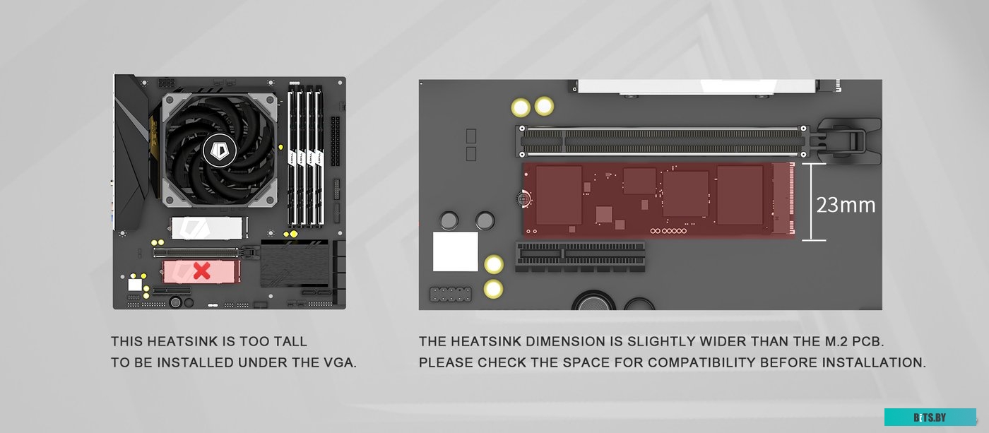Радиатор для SSD ID-Cooling Zero M15