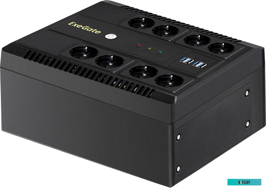 ИБП ExeGate ServerRM UNL-1000.LCD.AVR.2SH.3C13.USB.2U EX293850RUS