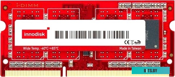 Модуль памяти для ноутбука INNODISK SODIMM 4GB PC12800 DDR3 SO M3S0-4GMJDLPC