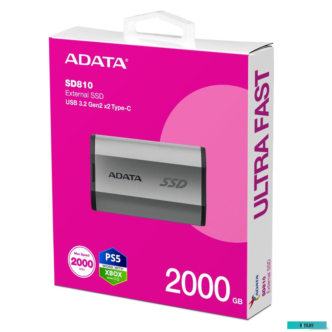 Твердотельный диск A-DATA SD810 SD810-2000G-CSG