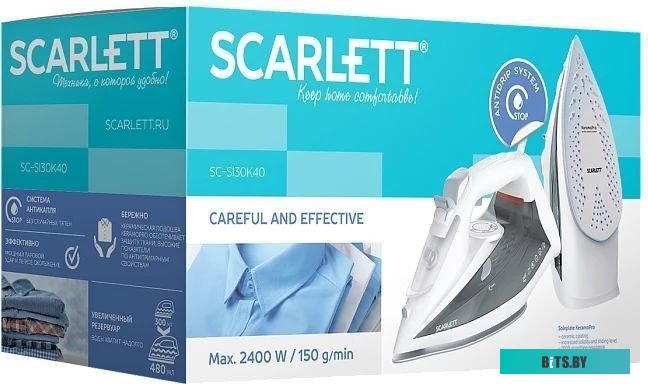 SC-SI30K40 Утюг Scarlett SC-SI30K40 2400Вт белый