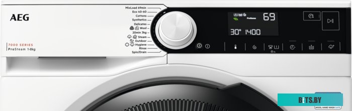 LFR73844BE Стиральная машина AEG LFR73844BE класс: A загр.фронтальная макс.:8кг белый