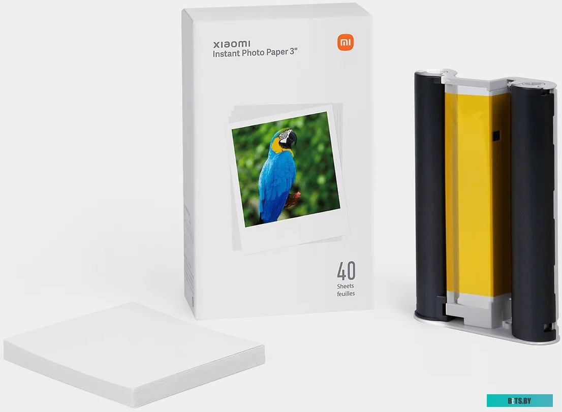 Бумага для фотопринтера Xiaomi Instant Photo Paper 3" BHR6756GL