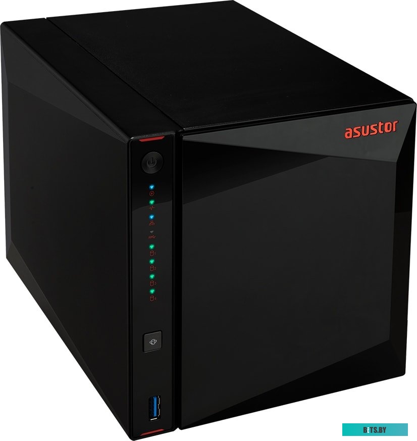 Сетевой накопитель (NAS) ASUSTOR Nimbustor 4 AS5304T <90IX0181-BW3S20>