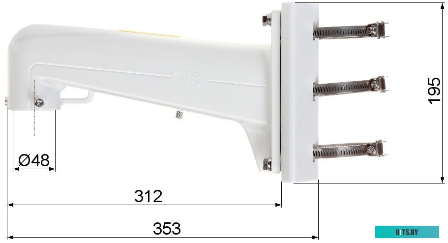 Кронштейн Hikvision DS-1602ZJ-POLE