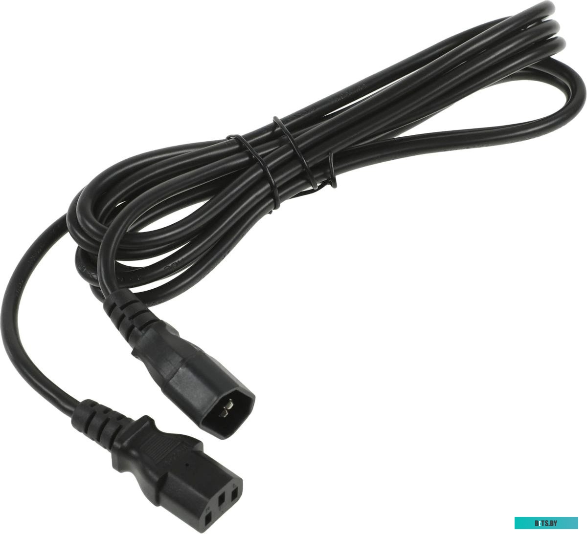 Кабель питания Hyperline PWC-IEC13-IEC14-3.0-BK 34897