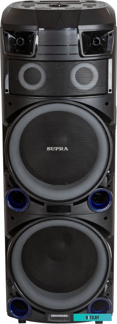 Минисистема Supra SMB-1000 черный 150Вт FM USB BT SD