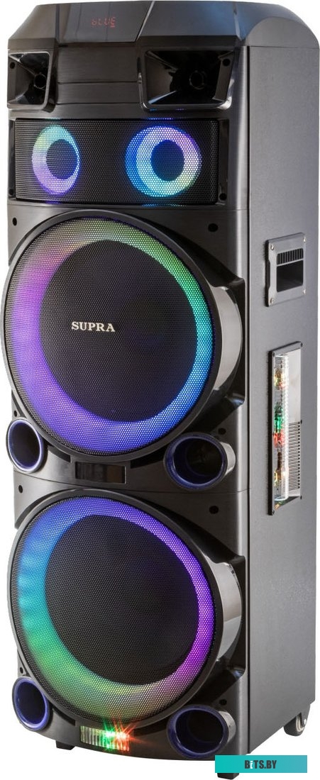 Минисистема Supra SMB-1000 черный 150Вт FM USB BT SD