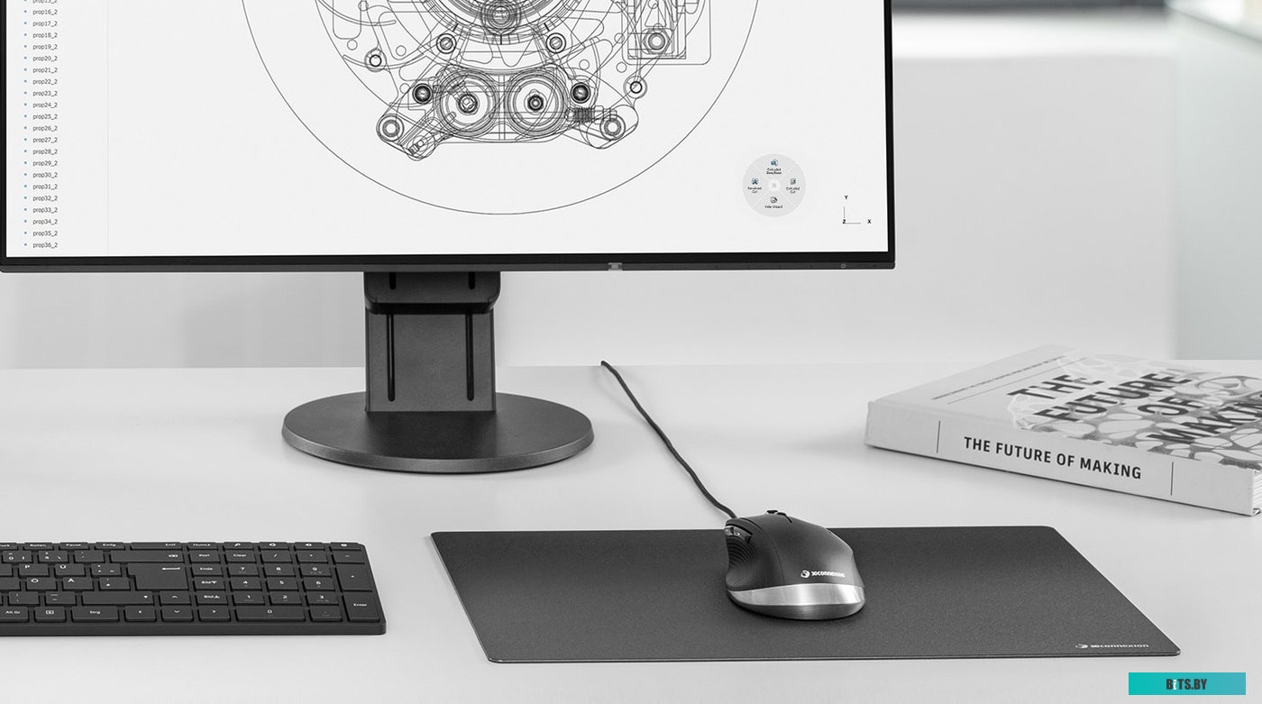 Мышь 3Dconnexion CadMouse Compact <3DX-700081>
