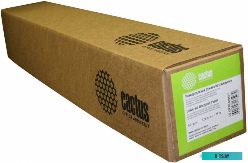 Офисная бумага CACTUS для струйной печати, A0 (80 г/м2) [CS-LFP80-914457]