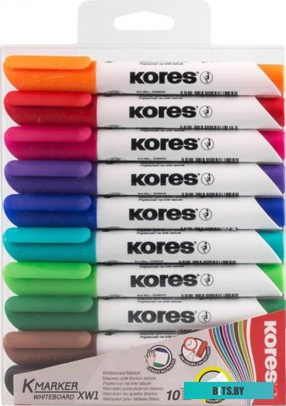 Kores K-Marker XW1 20800 (10 шт, ассорти)