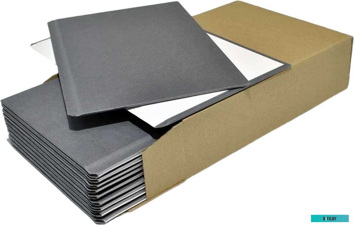 Картонная обложка для переплета OPUS Metalbind Classic А5 217x151 мм OHC217X151S10 (10 шт, серый)