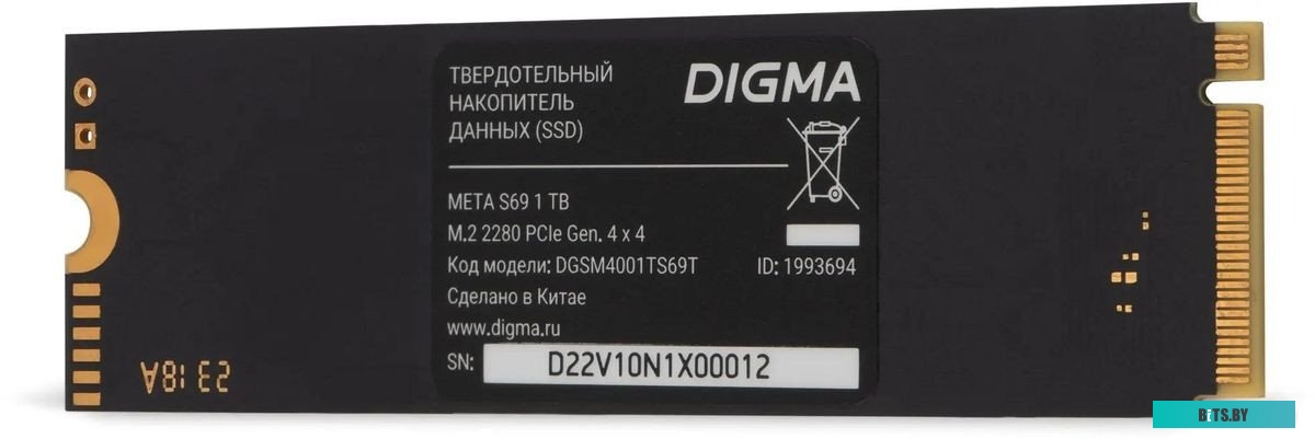 Накопитель SSD Digma Meta S69 DGSM4001TS69T