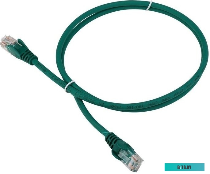 Патч-корд ACD Cat5e UTP 24AWG 4Pair, 7/0.18мм CCA Зеленый, 5.0м, (741616)