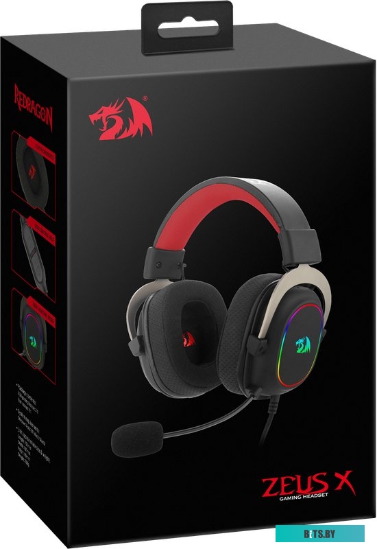 Наушники (Гарнитура) Redragon Zeus X <70550>