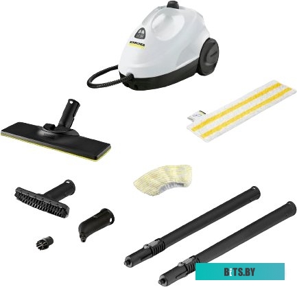 1.512-600.0 Пароочиститель напольный Karcher SC 2 EasyFix 1500Вт белый/черный