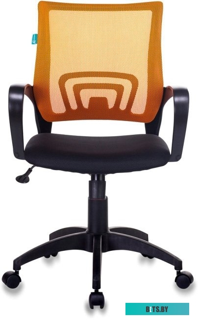 Офисное кресло (Стул) Бюрократ CH-695N/OR/TW-11 (черный/оранжевый)