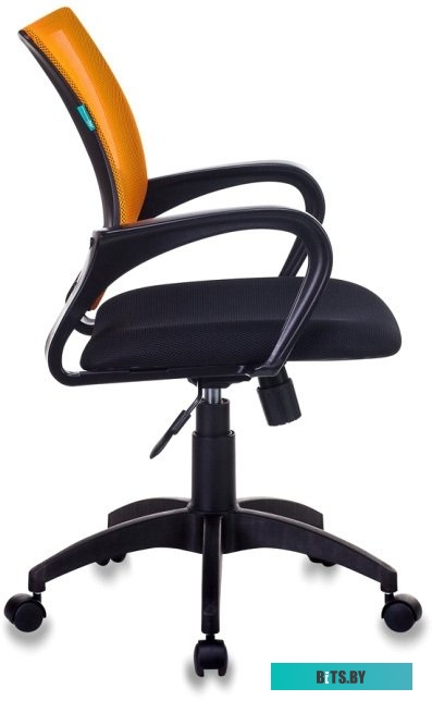 Офисное кресло (Стул) Бюрократ CH-695N/OR/TW-11 (черный/оранжевый)